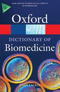 Couverture_A Dictionary of Biomedicine