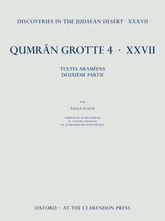 Couverture_Discoveries in the Judaean Desert XXXVII