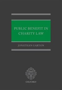 Front cover_Public Benefit in Charity Law