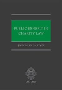 Front cover_Public Benefit in Charity Law