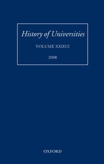 History of Universities: Volume XXIII/2