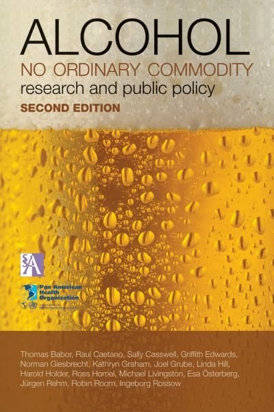 Front cover_Alcohol: No Ordinary Commodity