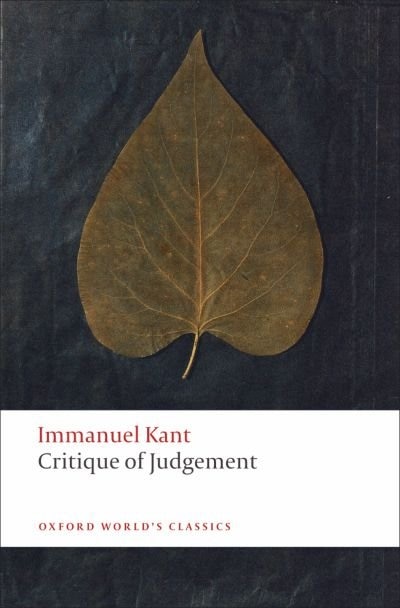 Front cover_Critique of Judgement