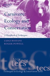 Couverture_Carnivore Ecology and Conservation
