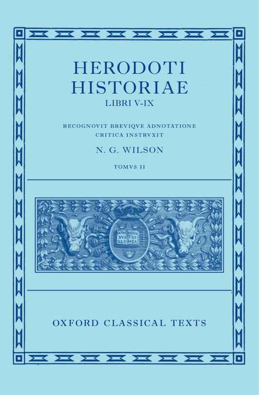 Front cover_Herodotus: Histories, Books 5-9 (Herodoti Historiae: Libri V-IX)