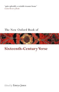 Front cover_The New Oxford Book of Sixteenth-Century Verse