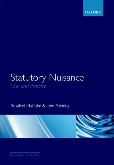 Front cover_Statutory Nuisance: Law and Practice