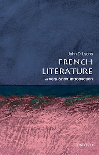 Front cover_French Literature: A Very Short Introduction