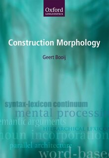 Front cover_Construction Morphology