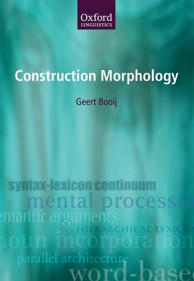 Front cover_Construction Morphology