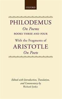 Front cover_Philodemus, On Poems, Books 3-4