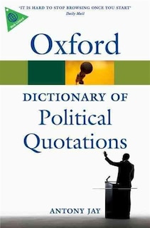 Front cover_Oxford Dictionary of Political Quotations