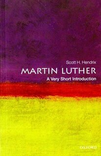 Front cover_Martin Luther: A Very Short Introduction