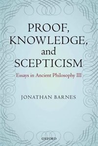 Front cover_Proof, Knowledge, and Scepticism