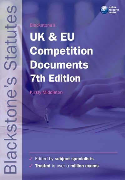 Couverture_Blackstone's UK and EU Competition Documents