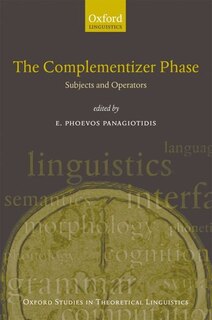 Front cover_The Complementiser Phase
