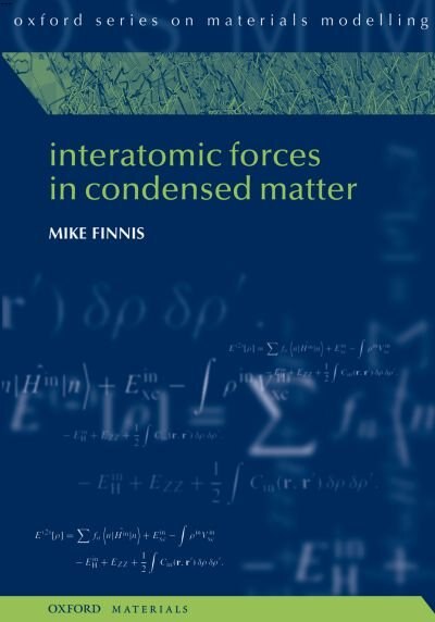 Couverture_Interatomic Forces in Condensed Matter