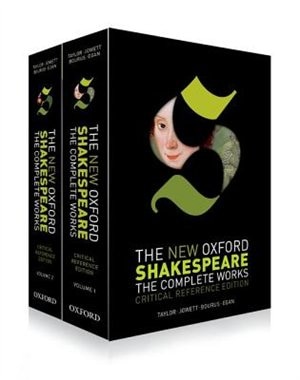 Couverture_The New Oxford Shakespeare: Critical Reference Edition