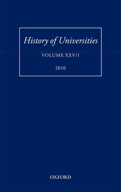 Front cover_History of Universities
