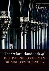 Front cover_The Oxford Handbook of British Philosophy in the Nineteenth Century