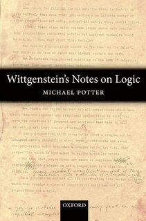 Front cover_Wittgenstein's Notes on Logic