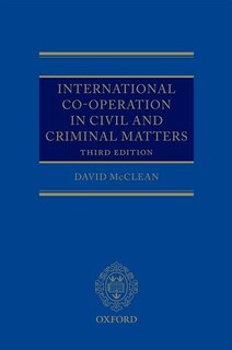 Front cover_International Co-operation in Civil and Criminal Matters