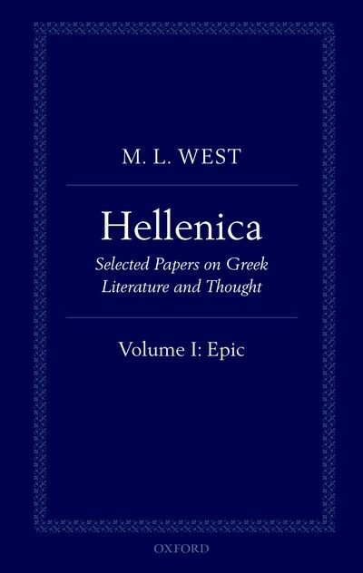 Couverture_Hellenica: Volume 1: Epic: Hellenica: Volume 1: Epic