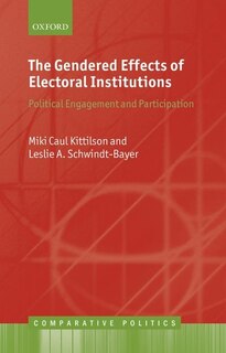 Front cover_The Gendered Effects of Electoral Institutions
