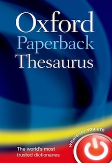Couverture_Oxford Paperback Thesaurus