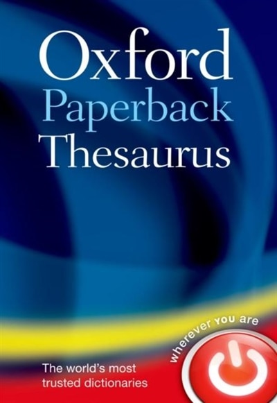 Couverture_Oxford Paperback Thesaurus