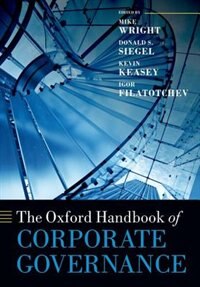 Couverture_The Oxford Handbook of Corporate Governance