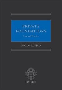 Front cover_Private Foundations