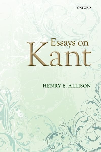 Front cover_Essays on Kant