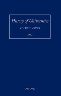 Front cover_History of Universities