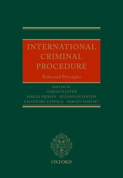 Front cover_International Criminal Procedure