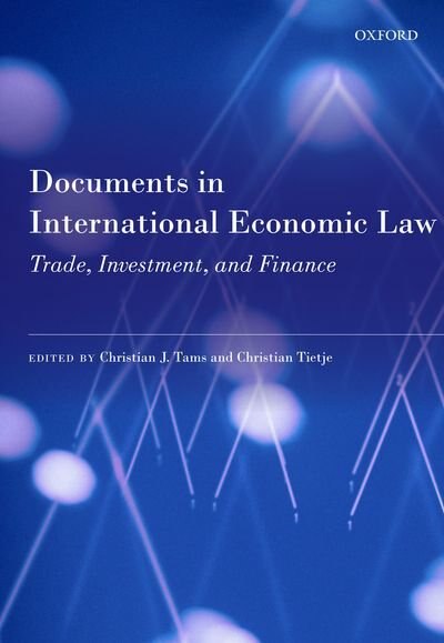 Front cover_Documents in International Economic Law