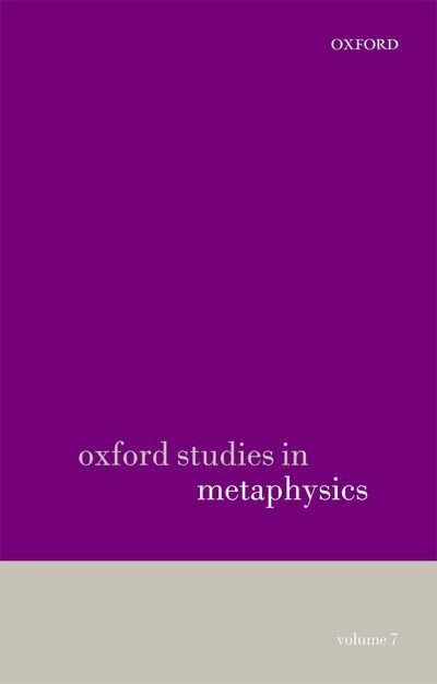 Couverture_Oxford Studies in Metaphysics volume 7