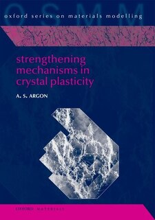 Front cover_Strengthening Mechanisms in Crystal Plasticity