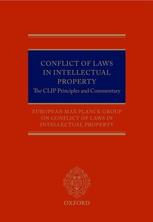 Front cover_Conflict of Laws in Intellectual Property