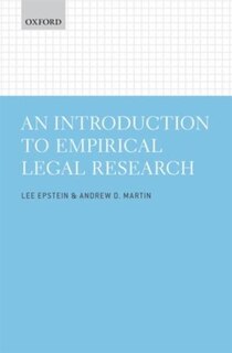 Couverture_An Introduction to Empirical Legal Research