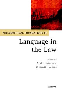 Couverture_Philosophical Foundations of Language in the Law