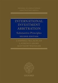 Front cover_International Investment Arbitration