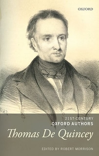 Front cover_Thomas De Quincey