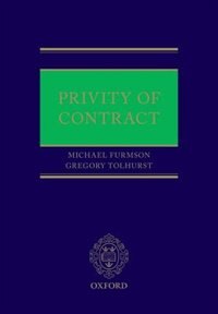 Front cover_Privity of Contract