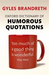 Couverture_Oxford Dictionary of Humorous Quotations