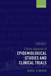 Front cover_Critical Appraisal of Epidemiological Studies and Clinical Trials