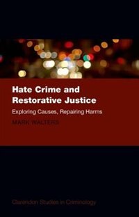 Front cover_Hate Crime and Restorative Justice