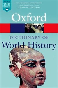 Front cover_A Dictionary of World History