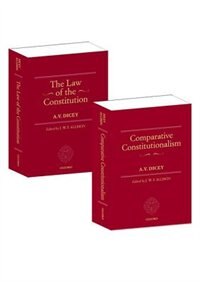 Couverture_The Oxford Edition of Dicey