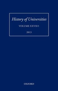 Front cover_History of Universities
